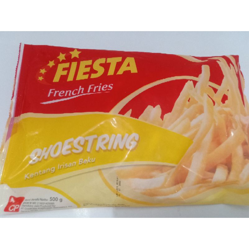 

Kentang Fiesta shoestring 500gr & 1kg