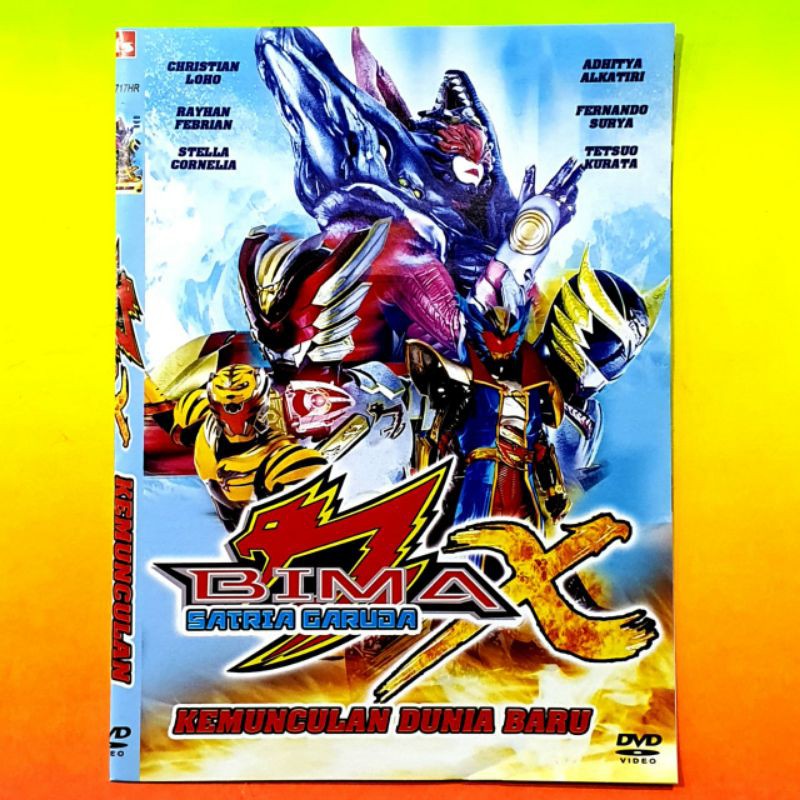 TERBARU KASET FILM KARTUN ANAK BIMA X SATRIA GARUDA -KEMUNCULAN DUNIA BARU