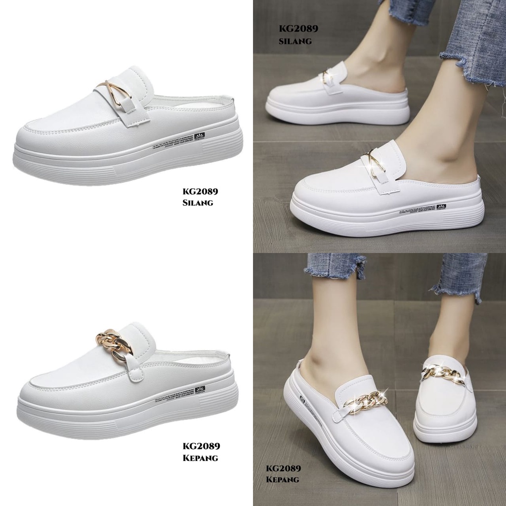 RESTOCK WYN SNEAKERS HIGH SOLE SELOP FASHION KOREA GOOD QUALITY KG2089