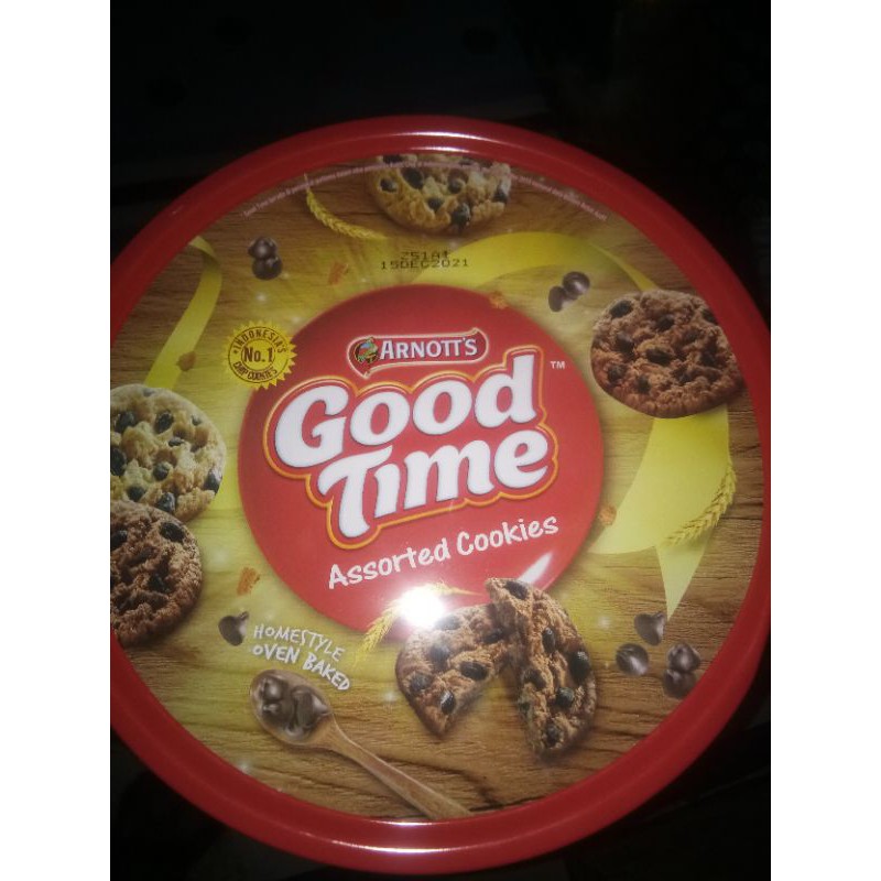 

Good Time Kaleng Assorted Cookies 277 gr