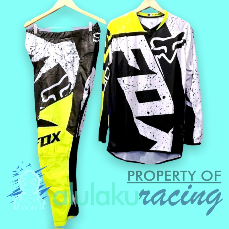 Jersey &amp; Celana Motocross MX Trail Satu Set for Trabas Adventure - 003