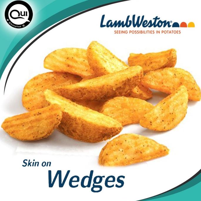 

kentang LambWeston (lamb weston) Wedges butter coated 2,3kg