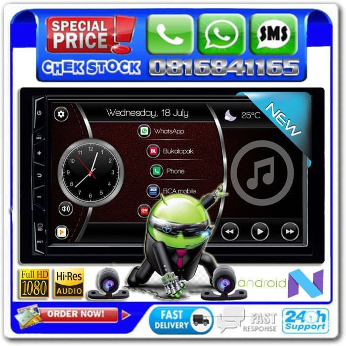 TAPE MOBIL   HEADUNIT ANDROID TOMIKO 7088D 7 INCH   OS 7 1 MTECH 8803 Limited