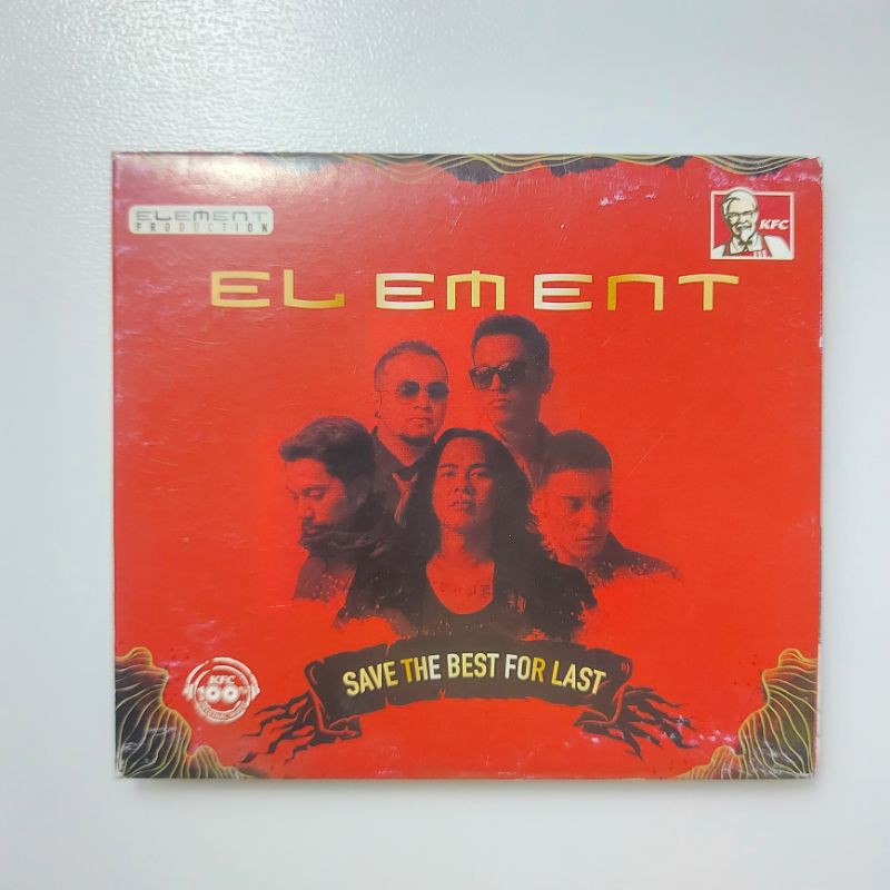 CD Kaset Album Musik Element KFC