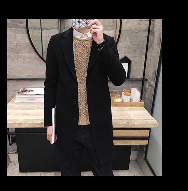 IMPORT MOLLAD Coat Wool Man Jaket Mantel Pria Wanita Musim Dingin Big Size Korean Style