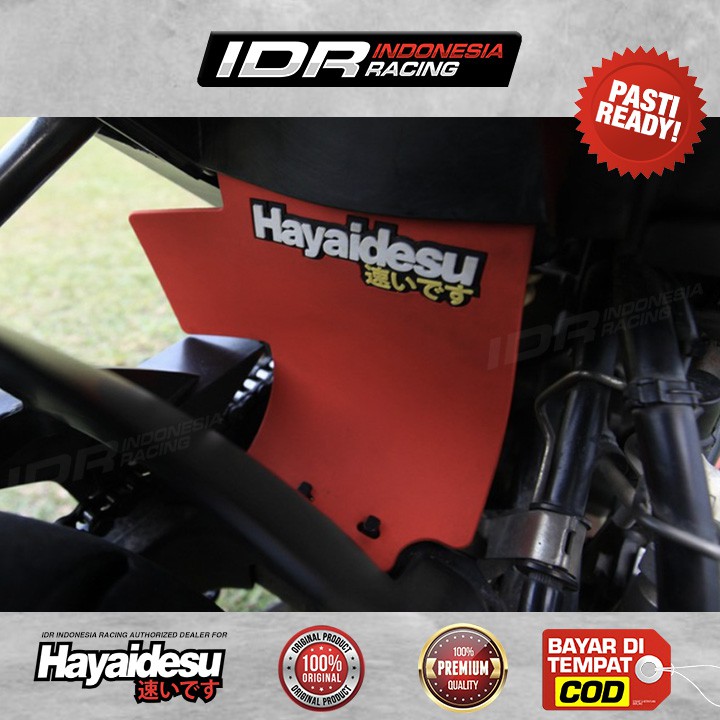 Hayaidesu Mudflap Yamaha Vixion Mud Flap Guard Karet Penahan Lumpur Motor Premium