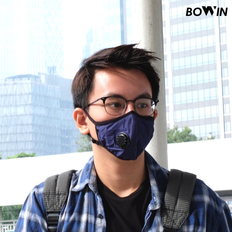 Bowin Masker N95 CV (Masker Kesehatan / Masker Polusi / Masker Motor)