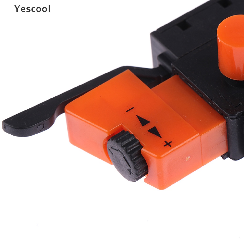 Yescool Saklar Kecepatan Adjustable AC 250V / 4A FA2-4 / 1BEK Bahan Plastik Metal Untuk Bor Elektrik