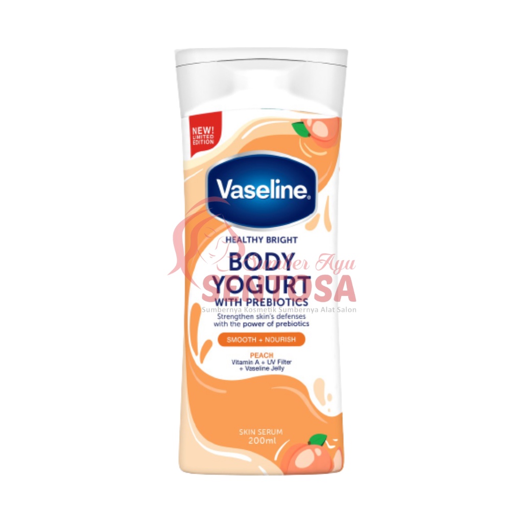 VASELINE HEALTHY BRIGHT BODY YOGURT WITH PREBIOTICS 200ML