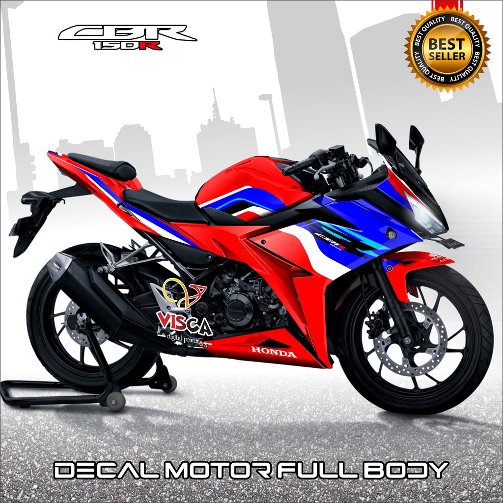 Decal Cbr 150r Facelift Full Body Decal Cbr 150r Full Body Stiker Cbr150r Full Body HRC