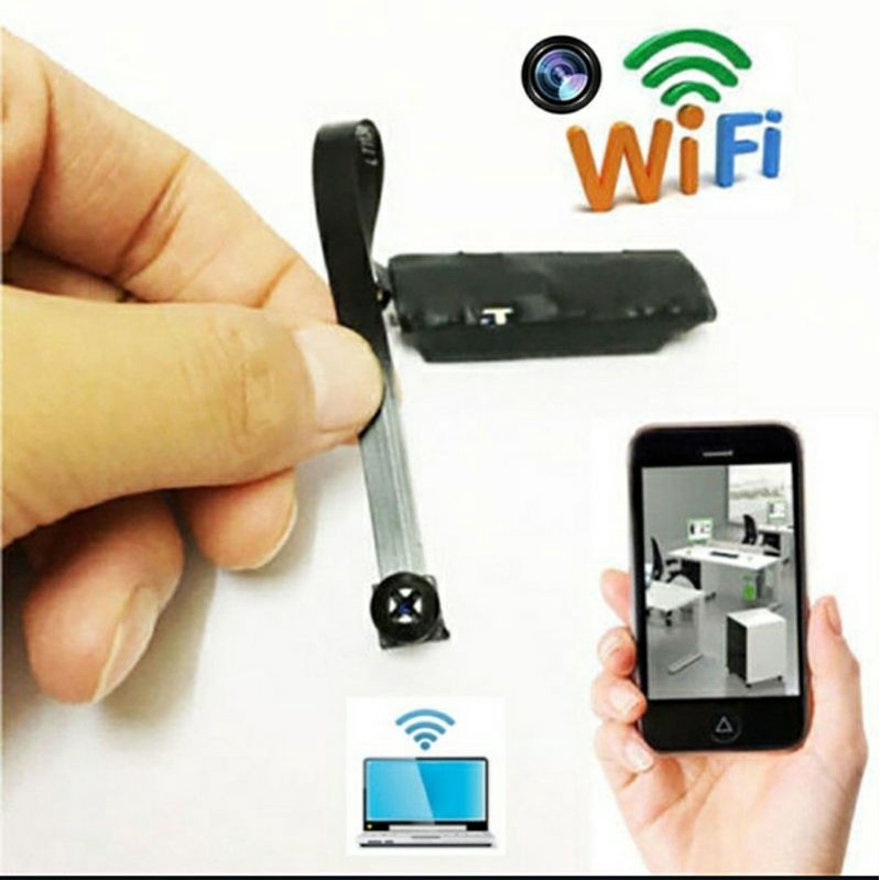 IP Kamera CCTV Kecil Pengintai Wireless Wifi Jerni