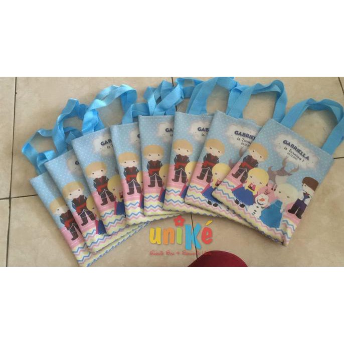 

Tote Bag Pipih Souvenir Ulang Tahun Anak Unik Ultah Goodie Bag Goody