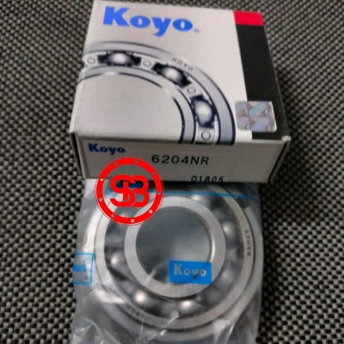 Bearing 6204 NR KOYO JAPAN ORIGINAL