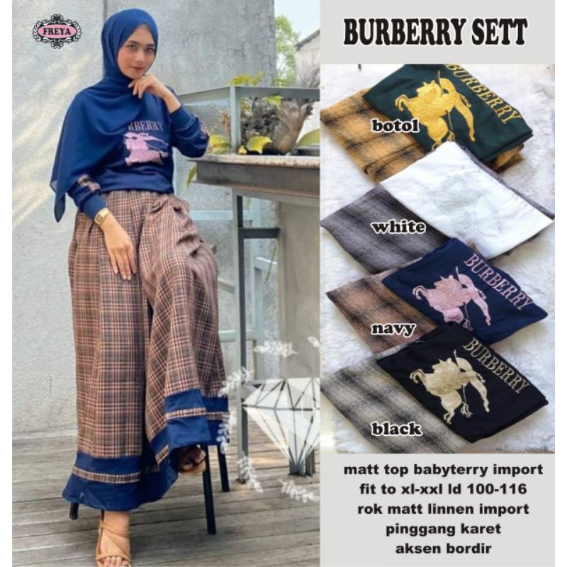 Setelan Burberry ori