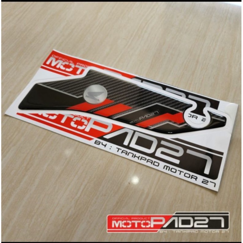 sticker stiker resin timbul cover cvt honda adv 160