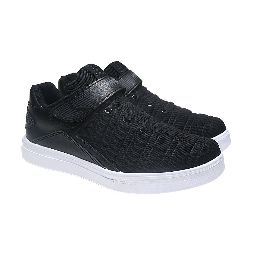 Precise Dios JT Sepatu Sekolah Anak - Black/White