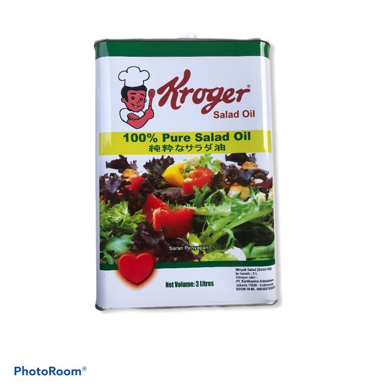 Kroger Salad Oil 3L