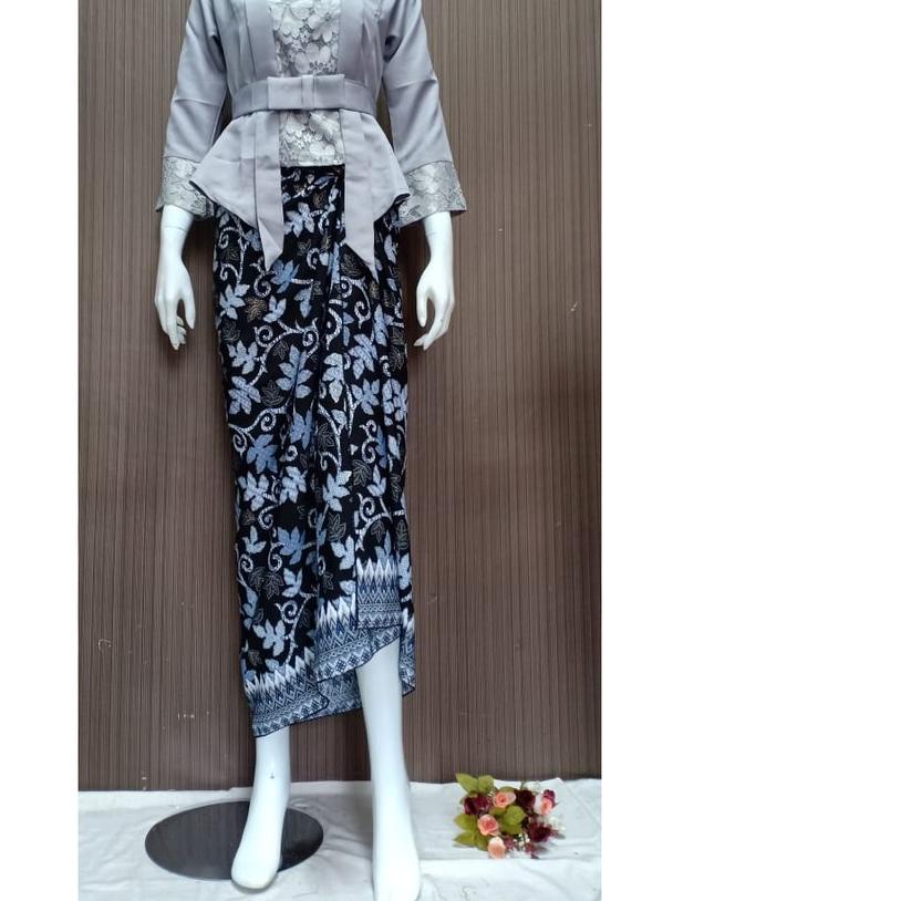 ➾ KUTUBARU BALOTELLY BRUKAT ROK LILIT BATIK/SETELAN BATIK/KEBAYA MODERN/KEBAYA WISUDA/KEBAYA PESTA R