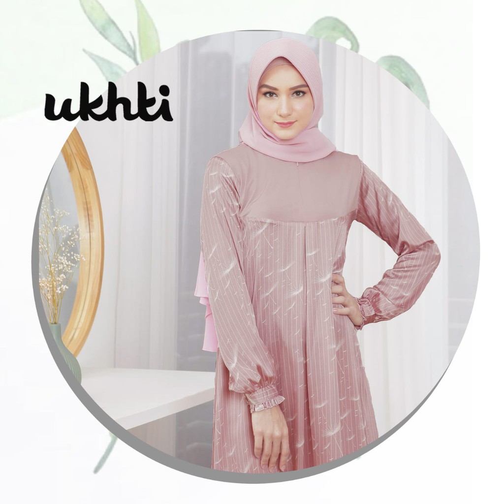 Open PO Gamis Syari Cantik UG39 by Ukhti Munira plus Masker