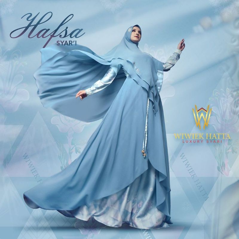 Hafsa Syari Original by Wiwiek Hatta Luxury Syari