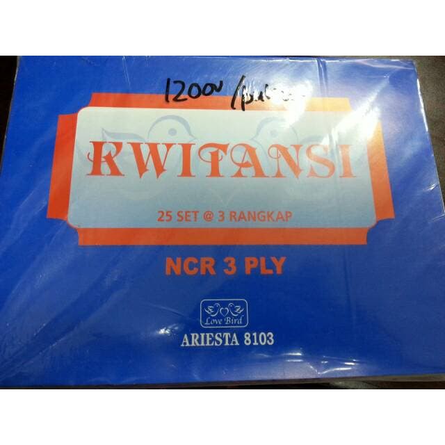 Kwitansi rangkap 3 ARIESTA8103