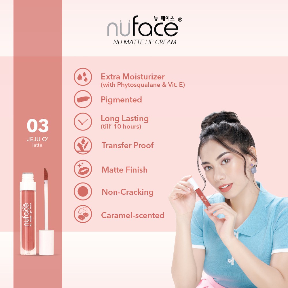 (HERBORIST) NUFACE NU MATTE LIPCREAM