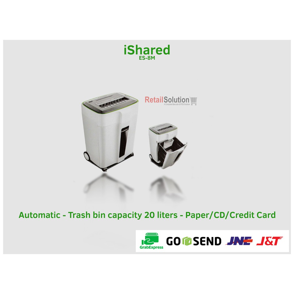 iShred ES-8M Micro Cut Paper Shredder