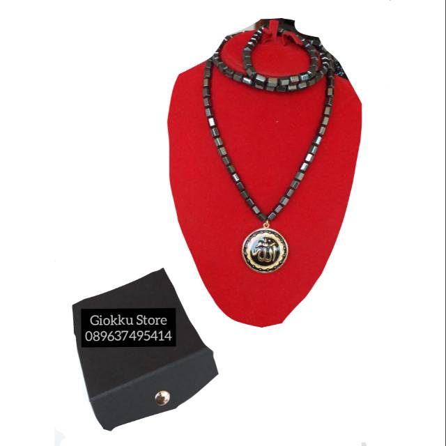 1 SET KALUNG GELANG KESEHATAN GIMSAMYONG kalung terapi 1 SET KALUNG GELANG KESEHATAN GIMSAMYONG kalung terapi