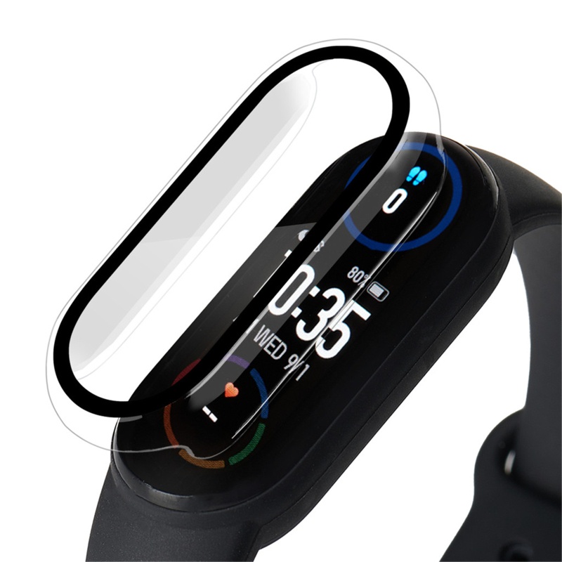 Btsg for Protection for Case for Mi Band7 for Smart Watch Plating Cover Full Scre