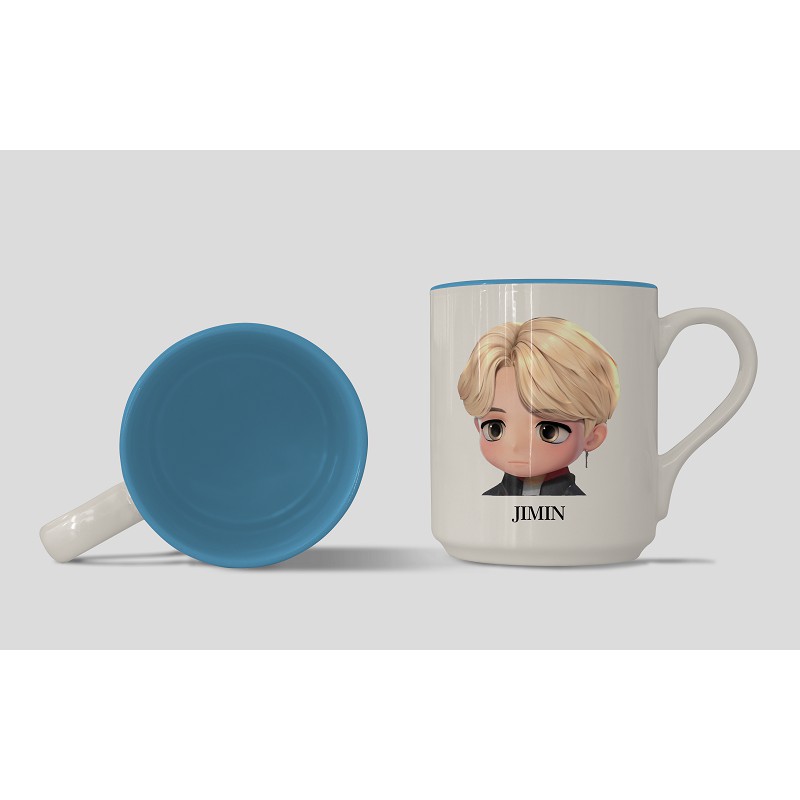 Gelas Warna Dalam Tiny Tan - Jimin Tinytan - Mug Tinytan - Gelas Tinytan