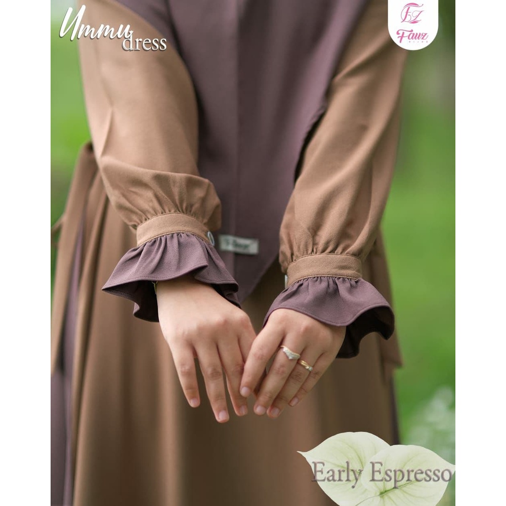 UMMU DRESS ORIGINAL BY FAUZ ( SET HIJAB)