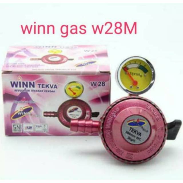 Winn Gas , W 28 M, Win gas ,  Regulator  Meter Tekanan Rendah