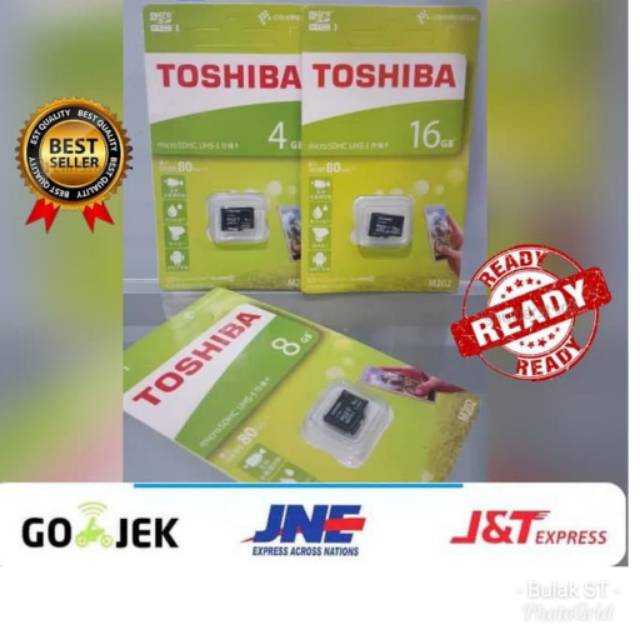 MMC TOSHIBA 4GB MEMORI EXTERNAL SDHC