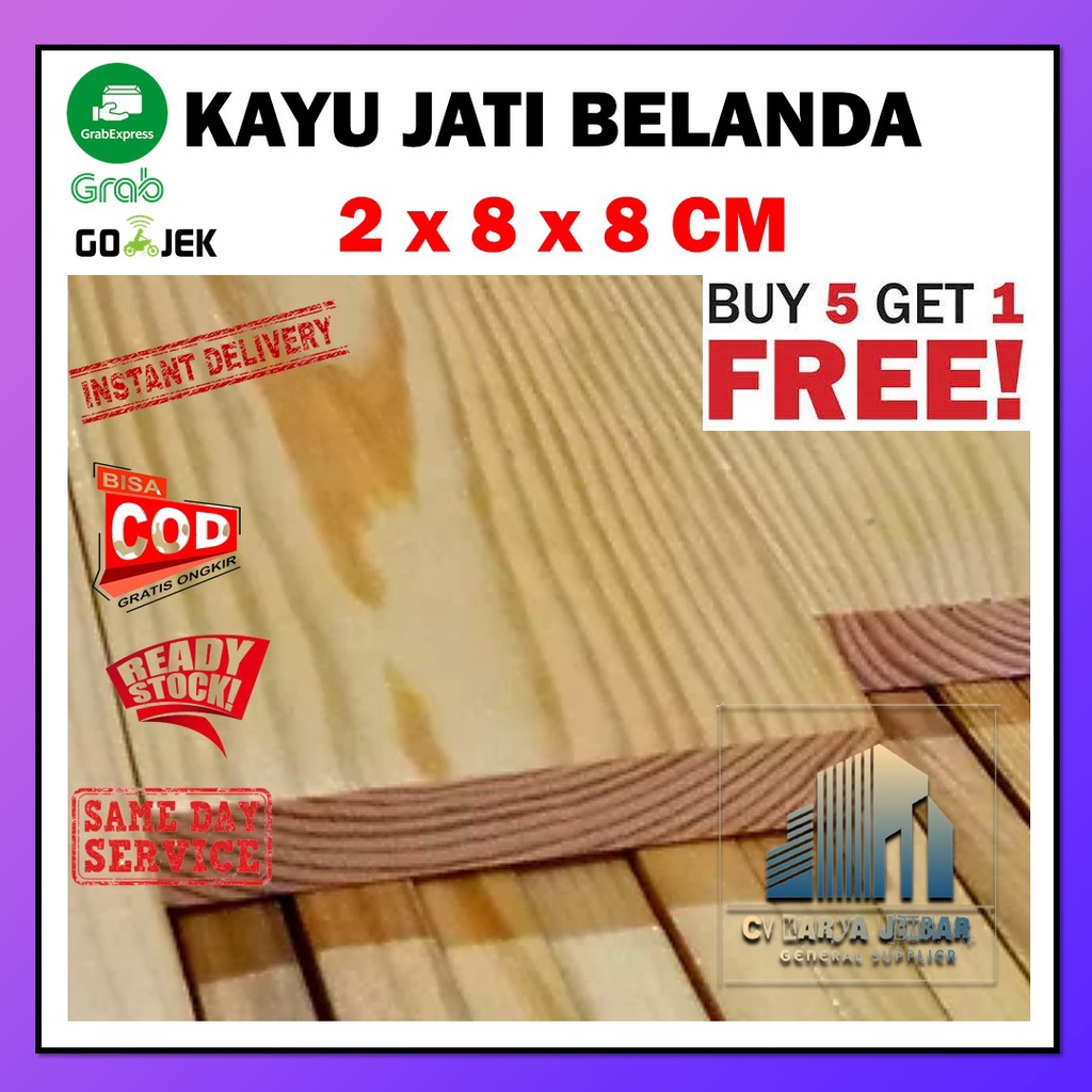 Kayu Jati Belanda Pinus Papan Halus 120 100cm 120cm Ukuran 2x8x8 cm papan kayu jati belanda kayu kas