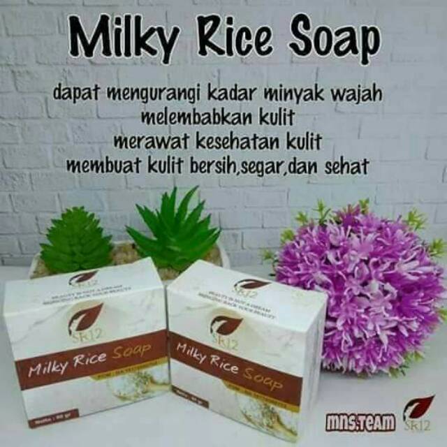 MILK RICE SOAP