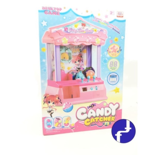 

Mainan Machine Merah - Claw Promo Catcher Muda Mesin Berkualitas Joy WS5361-1 Boneka Anak Candy Capit