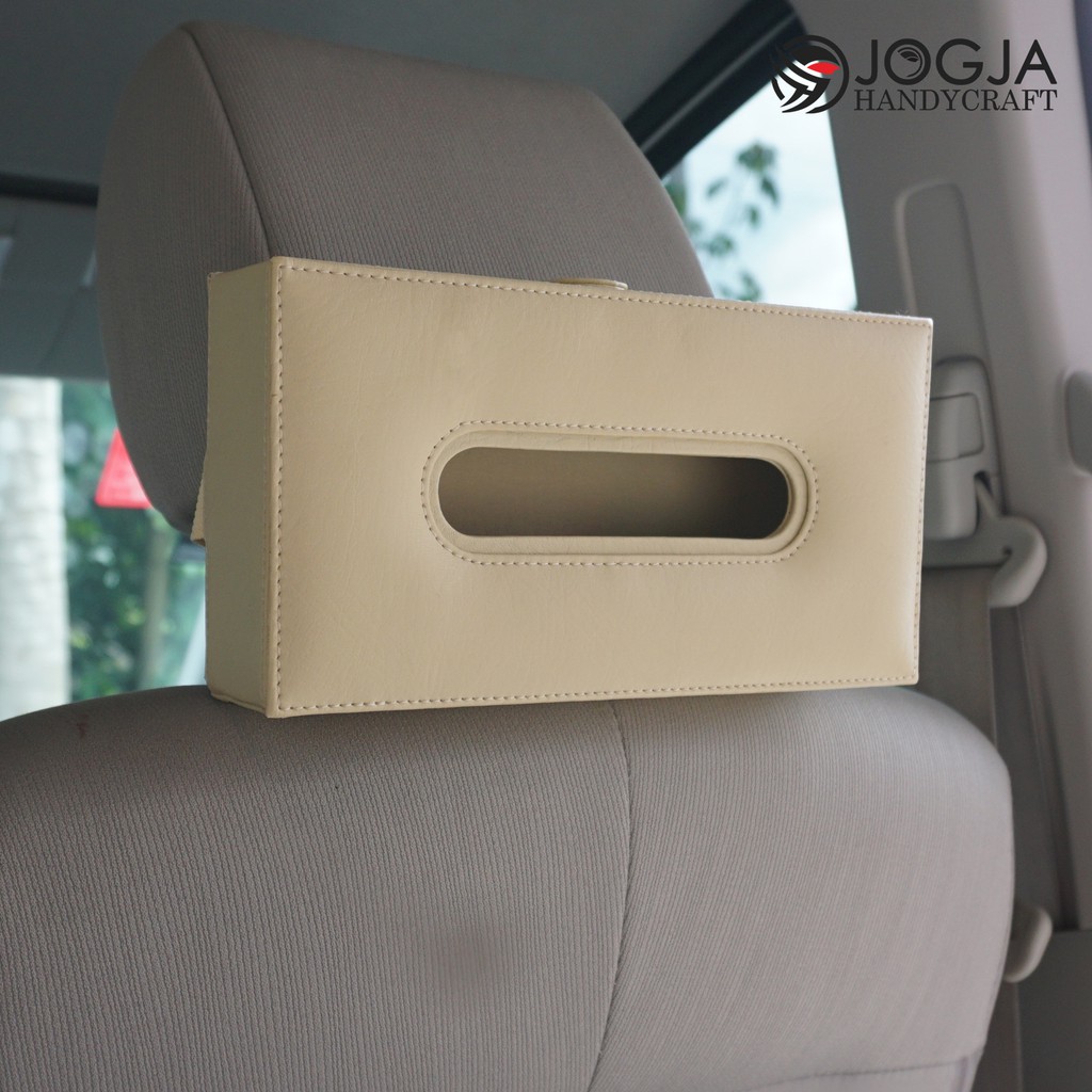 KOTAK TEMPAT TISSUE HEADREST MOBIL EXCLUSIVE ABU-ABU