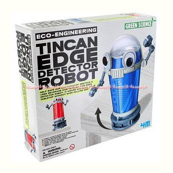 Eco Engineering Tincan Edge membuat robot dari kaleng soda kosong dengan teknik eco pintar