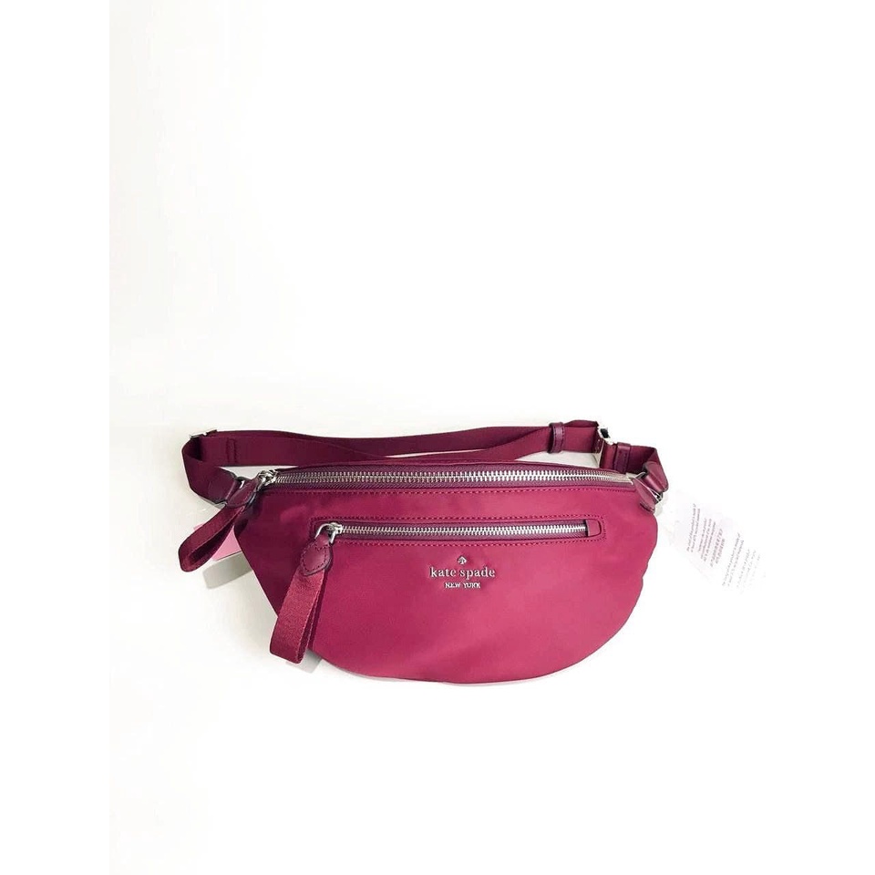 Kate Spade Chelsea Nylon Belt Bag Cranberry