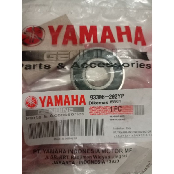 Laher BEARING AS RODA DEPAN 6202 BYSON RX KING VIXION R XMAX R15