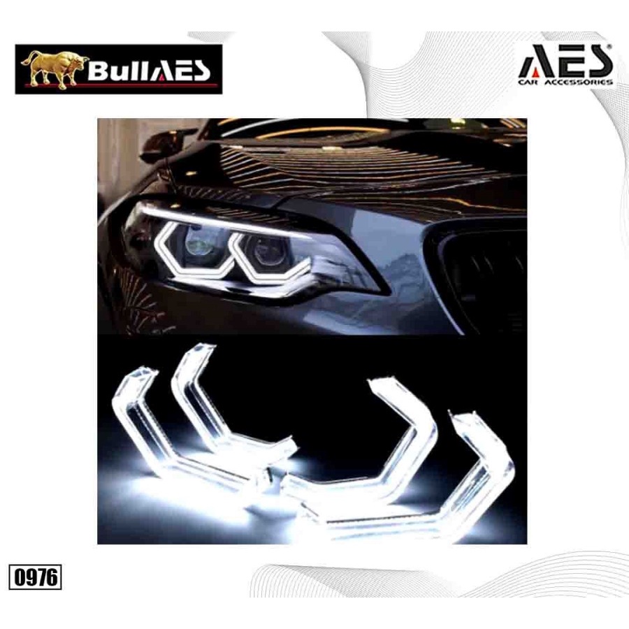 Angel Eye BMW Hexagonal Welcome Light Sein Running Sequential AES