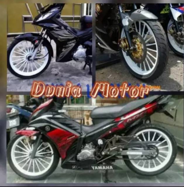 velg racing AXIO jupiter mx supra 125 double disc mx lama vega zr jupiter z1 salib robot 2010 vega r