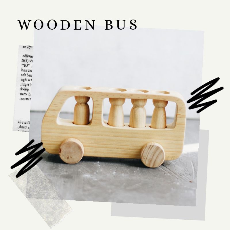 Wooden Bus Lettering and Life