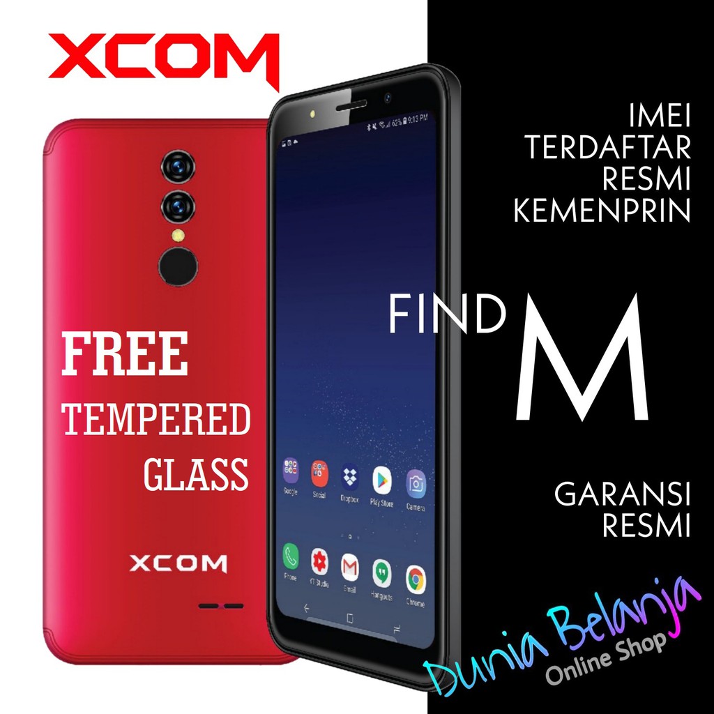HP ANDROID XCOM FIND M - RAM 1GB - HP XCOM FIND M - HP ANDROID MURAH