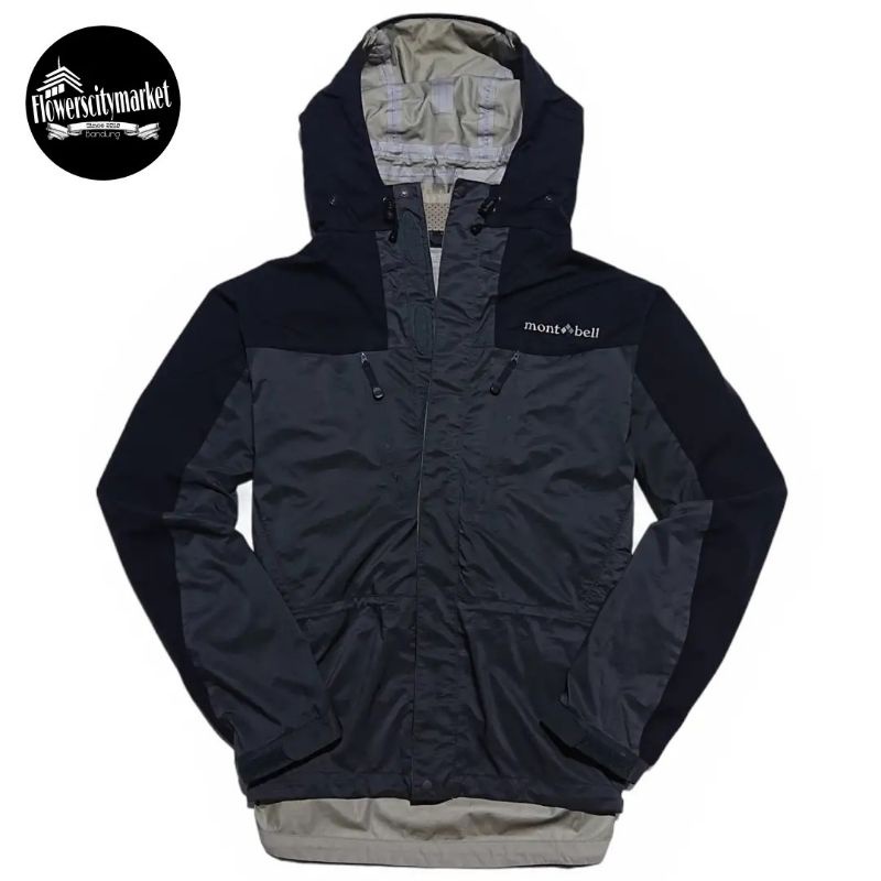 Mont-bell Gore-Tex 3 Layers Outdoor Jacket Original Second/Jaket Second/Jaket Outdoor/Jaket Gunung
