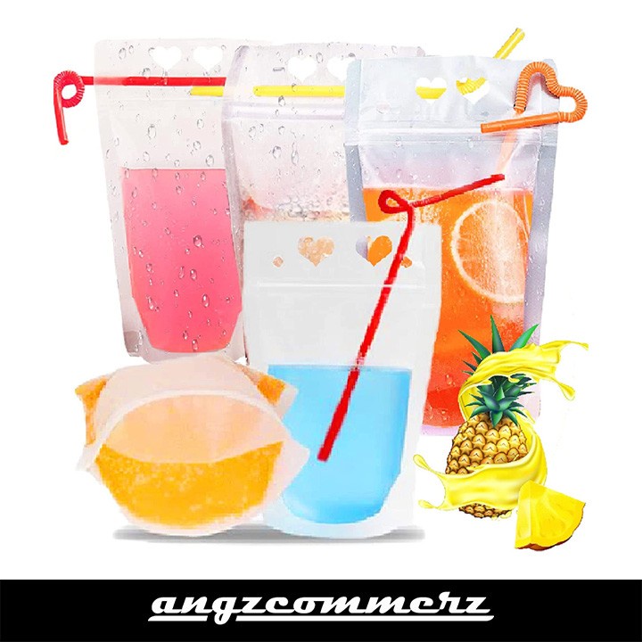 Kemasan Minuman Ziplock Beverage Packing Standing Pouch