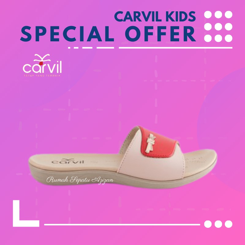 Carvil Beliona - 03 TW Sandal Carvil Casual Anak Perempuan ORIGINAL