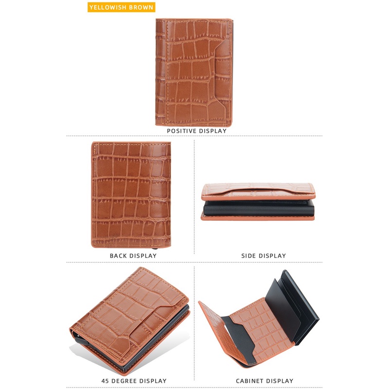 ORIGINAL BAELLERRY DOMPET UANG DAN KARTU LONTAR K9139 FITUR RFID KUALITAS PREMIUM