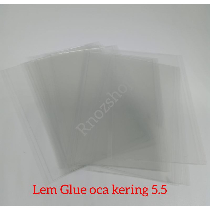 

lem oca kering untuk lem lcd touchscreen ukuran 5.5