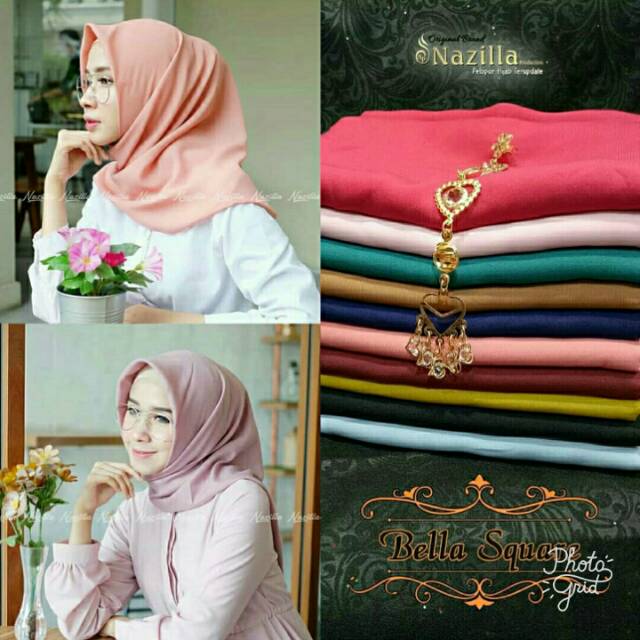 Hijab Nazilla Bella Square